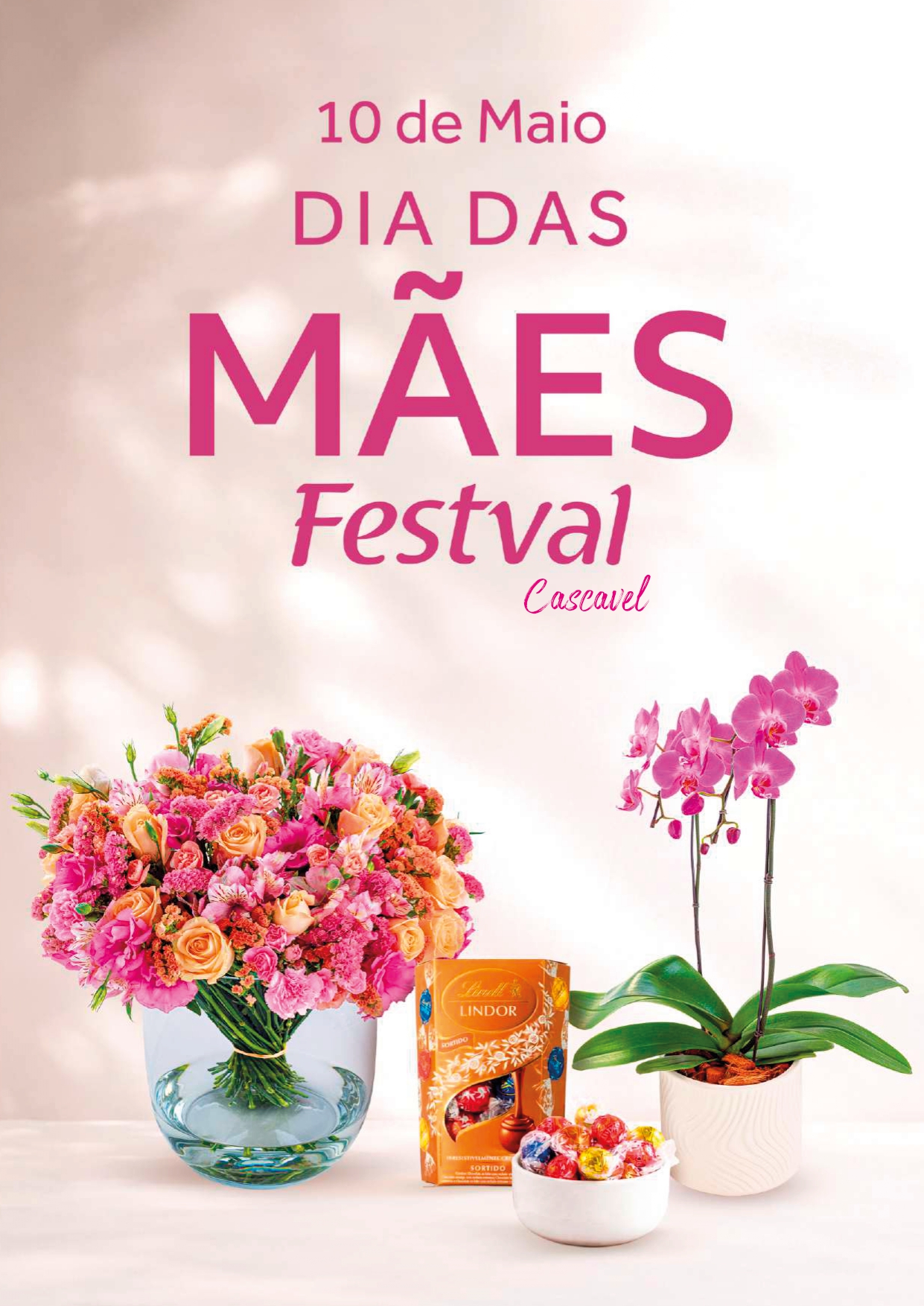 Caderno Festval Cascavel - Dia das Mães de 01 a 10 de maio de 2026