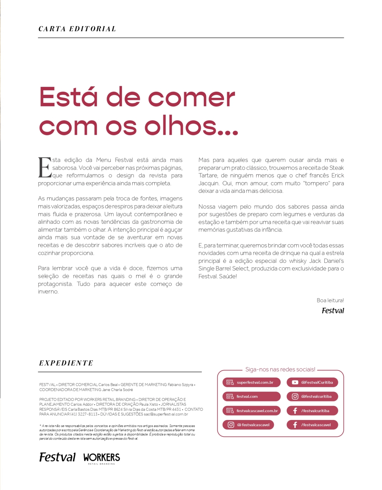 Edição 36  Junho de 2023 - Revistas - Festval Curitiba