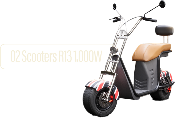 02 Scooter R13 1.000w